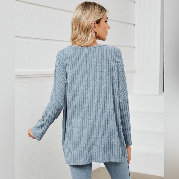 Casual Coziness Long Sleeve Relax T-Shirt - Picture 2 of 4